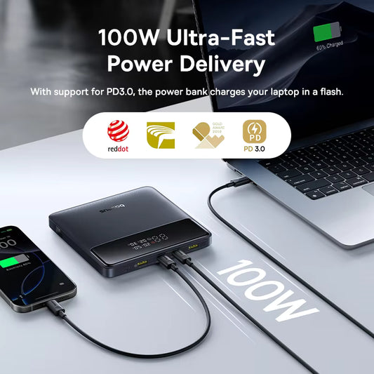Sync Lumina 20000mAh 100W PD Fast Charging Power Bank